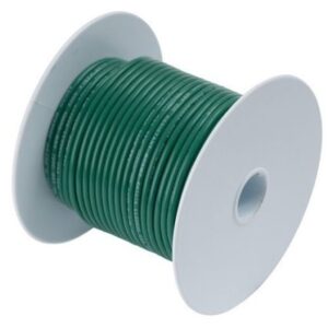 Ancor Green 12 Awg Tinned Copper Wire - 25'