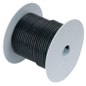 Ancor Black 8 Awg Tinned Copper Wire - 25'
