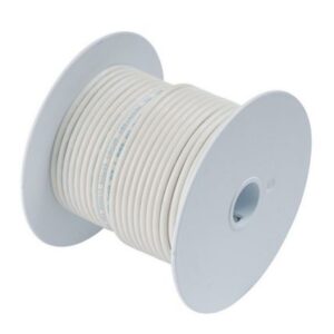 Ancor White 6 Awg Tinned Copper Wire - 100'