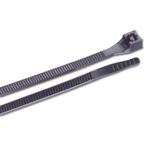 Ancor 11" Uv Black Standard Cable Zip Ties - 25 Pack