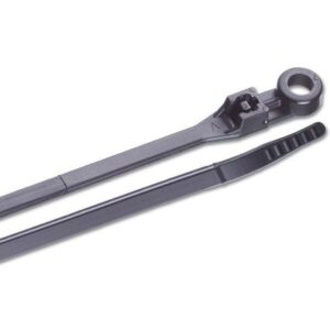 Ancor 14" Uv Black Mounting Cable Zip Ties - 100 Pack