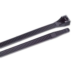 Ancor 15" Uv Black Heavy Duty Cable Zip Ties - 25 Pack