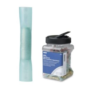 Ancor 16-14 Awg Heat Shrink Butt Connector - 250-Pieces - Jar