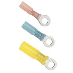 Ancor 16-14 Gauge - #10 Heat Shrink Ring Terminal - 100-Pack