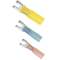 Ancor 16-14 Gauge - #10 Heat Shrink Spade Terminals - 100-Pack