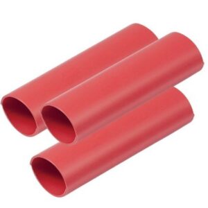 Ancor Heavy Wall Heat Shrink Tubing - 3/4" X 12" - 3-Pack - Red