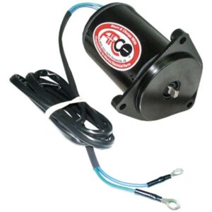 Arco Marine Replacement Outboard Tilt Trim Motor - Yamaha, 2-Wire, 3 Bolt, Flat Blade