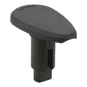 Attwood Lightarmor Plug-In Base - 2 Pin - Black - Teardrop