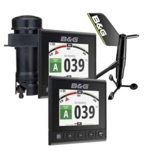 B&G Triton2 Speed, Depth & Wireless Wind System Pack - 2 Triton2 4.1" Color Display, Dst810 Transducer, Ws320 Wireless Wind Sensor & Nmea2000 Starter Kit