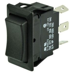 Bep Spdt Rocker Switch - 12v/24v - (On)/Off/(On)