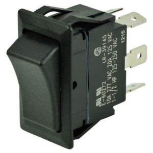 Bep Dpdt Rocker Switch - 12v/24v - On/Off/On