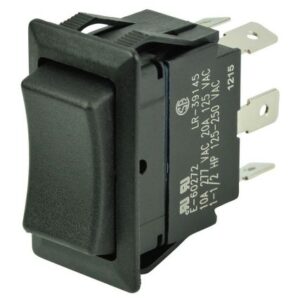 Bep Dpdt Rocker Switch - 12v/24v - (On)/Off/(On)