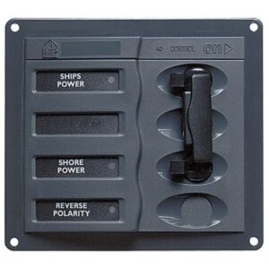 Bep Ac Circuit Breaker Panel Without Meters, Double Pole Change Over Panel
