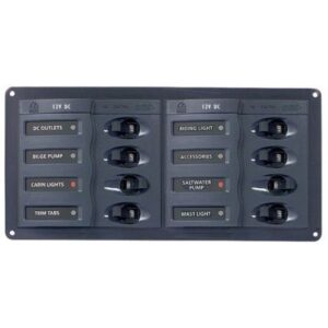 Bep Dc Panel - 8-Way - Horizontal