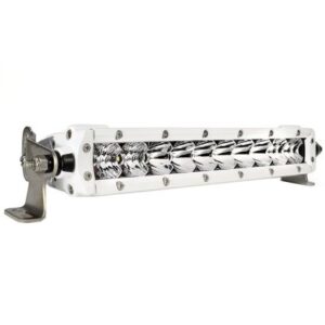 Black Oak Pro Series 3.0 Single Row 10" Led Light Bar - Combo Optics - White Housing