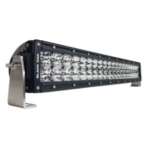 Black Oak Pro Series 3.0 Double Row 20" Led Light Bar - Combo Optics - Black Housing