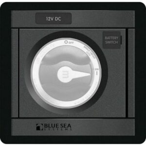 Blue Sea 1139 Dc M-Series Black Panel Square