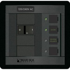 Blue Sea 1168 C-Series Triple-Pole Flat Rocker Circuit Breaker