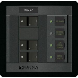 Blue Sea 1214 120v Ac Main + 2 Positions