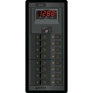 Blue Sea 1227 12v Dc 8 Position W/Digital Meter