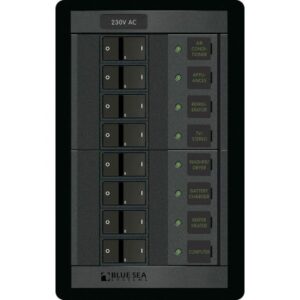 Blue Sea 230 Volt Ac 8 Position 360 Panel