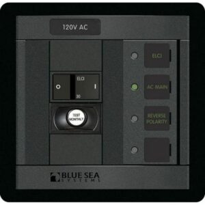 Blue Sea 1502 Elci Main 30a Double Pole Panel