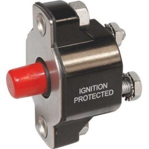 Blue Sea 2141 Medium Duty Push Button Reset-Only - 40a