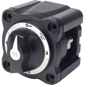 Blue Sea 6007200 Battery Switch Mini - 4 Position - Black