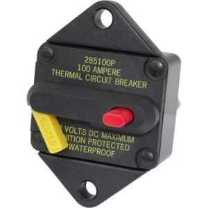 Blue Sea 7087 100 Amp Circuit Breaker Panel Mount 285 Series