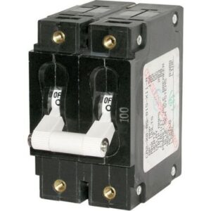 Blue Sea 7251 C-Series Double Pole Circuit Breaker - 50a