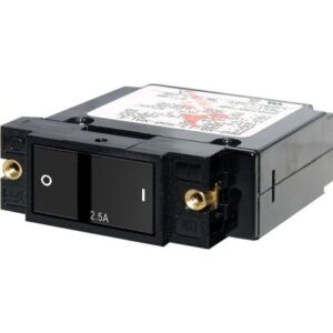 Blue Sea 7399 A-Series Flat Rocker Circuit Breaker - Single Pole - 2.5a