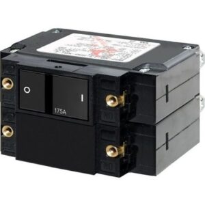 Blue Sea 7475 C-Series Flat Rocker Circuit Breakers, Single And Double Pole - 150 Amp