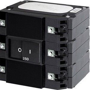 Blue Sea 7477 C - Series Flat Circuit Breaker, Single And Double Pole - 250 Amp