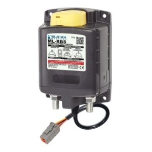 Blue Sea 7713100 Ml-Rbs Remote Battery Switch W/Manual Control Auto Release & Deutsch Connector - 12v