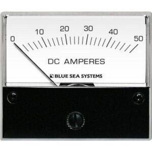 Blue Sea 8022 Dc Analog Ammeter - 2-3/4 Face, 0-50 Amp Dc