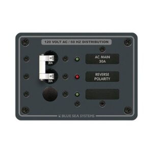 Blue Sea 8029 Ac Main +1 Position Breaker Panel - White Switches