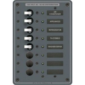 Blue Sea 8059 Ac 8 Position Toggle Circuit Breaker Panel