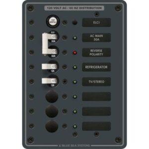 Blue Sea 8101 Elci Gfci Panel Ac 5 Position