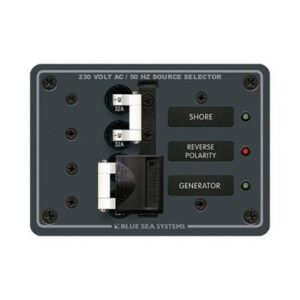 Blue Sea 8161 Ac Toggle Source Selector (230v) - 2 Source