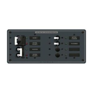 Blue Sea 8599 Ac Toggle Source Selector (230v) - 2 Sources + 4 Positions