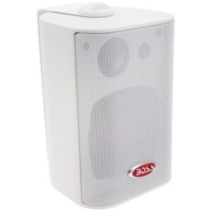 Boss Audio 4" Mr4.3w Box Speakers - White - 200w