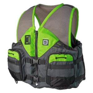 Bluestorm Sportsman Adult Mesh Fishing Life Jacket - Hi-Vis - L/Xl