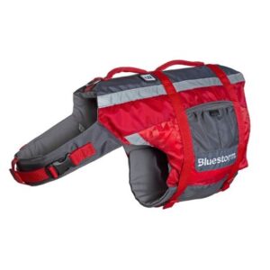 Bluestorm Dog Paddler Life Jacket - Nitro Red - Xs