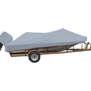 Carver Sun-Dura Styled-To-Fit Boat Cover F/17.5' Wide Style Bass Boats - Grey