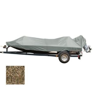 Carver Performance Poly-Guard Styled-To-Fit Boat Cover F/16.5' Jon Style Bass Boats - Shadow Grass