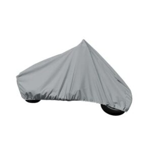 Carver Sun-Dura Cover F/Sport Touring Motorcycle W/Up To 15" Windshield - Grey