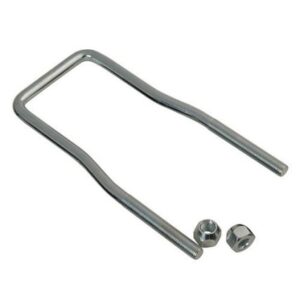 C.E. Smith Spare Tire Carrier W/Lug Nuts