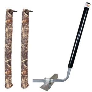 C.E. Smith Angled Post Guide-On - 40" - Black W/Free Camo Wet Lands 36" Guide-On Cover