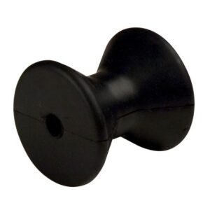 C.E. Smith Bow Roller - Black - 3" Diameter - 3-1/8"W - 1/2" Id