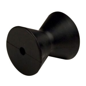 C.E. Smith Bow Roller - Black - 4" Diameter - 3-3/4"W - 1/2" Id